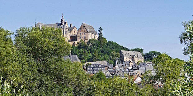 Vogelbeobachtung am Schloss – Marburg in Hessen